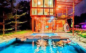 Crystal Springs Villa - A Picture-perfect Retreat W Pool, Hammock, Gazebo Karjat India