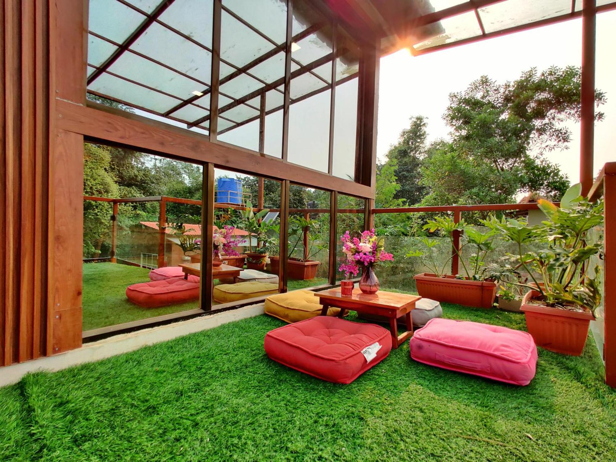 Crystal Springs Villa - A Picture-Perfect Retreat W Pool, Hammock, Gazebo Karjat Exterior photo