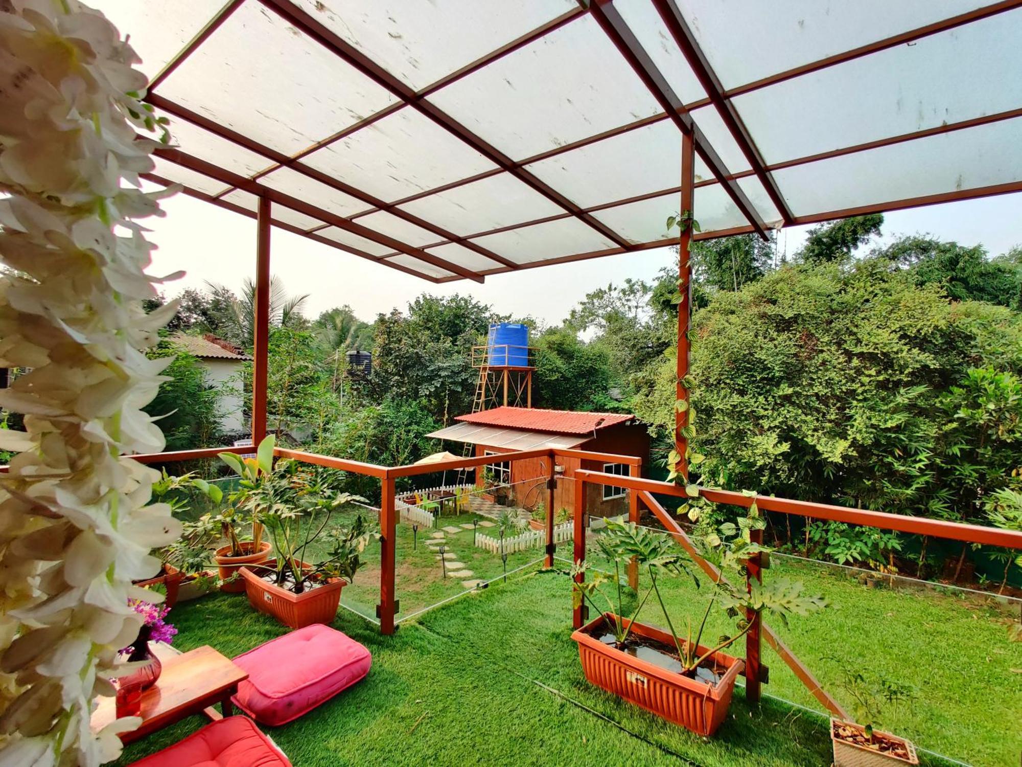 Crystal Springs Villa - A Picture-Perfect Retreat W Pool, Hammock, Gazebo Karjat Exterior photo